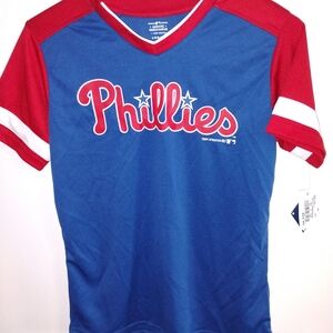 Genuine Merchandise Red and Blue Kids Jersey